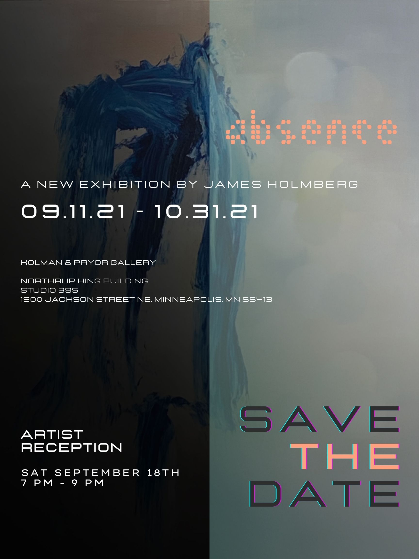 Absence Exhibit Flyer